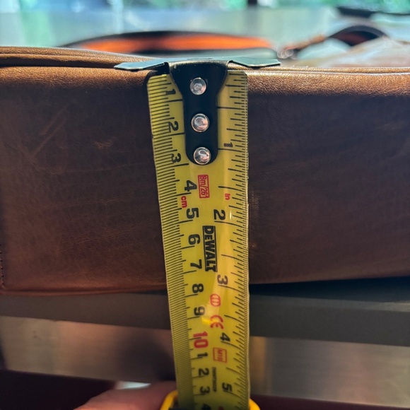 Coach Metropolitan Tan Leather Crossbody Messenger Bag Sz OS - Picture 12 of 16